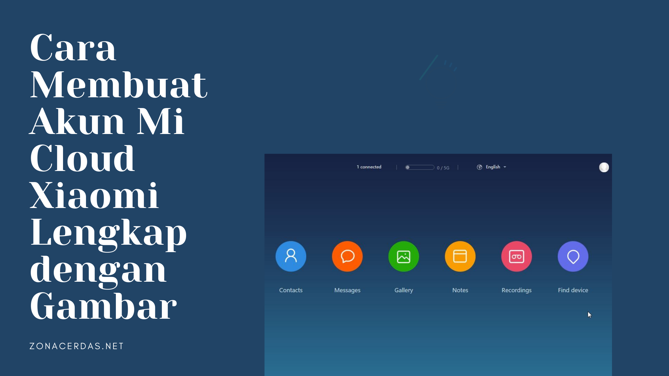 Cara Membuat Akun Mi Cloud Xiaomi Lengkap dengan Gambar
