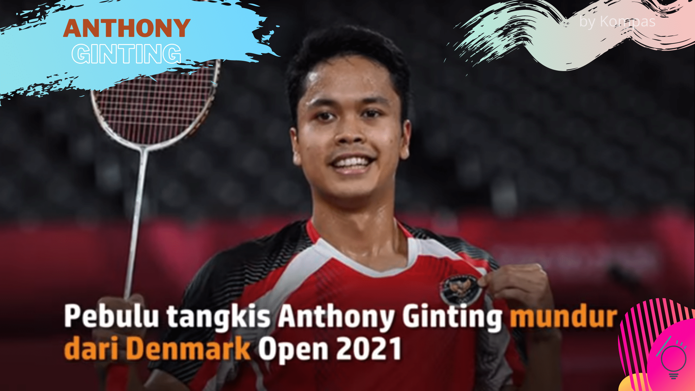 Ginting Mundur dari Denmark Open 2021, Ada Apa ?