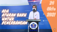 Mulai 24 Oktober 2021, Naik Pesawat Pakai Aturan Baru. Mulai 24 Oktober 2021, Naik Pesawat Pakai Aturan Baru.