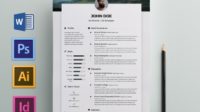 CV1 - Contoh Template CV WORD PSD Gratis CV1 - Contoh Template CV WORD PSD Gratis